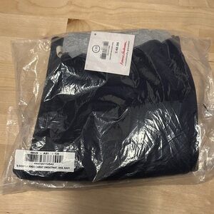 Hanna Andersson Navy & Gray Kids Cargo Sweatpants